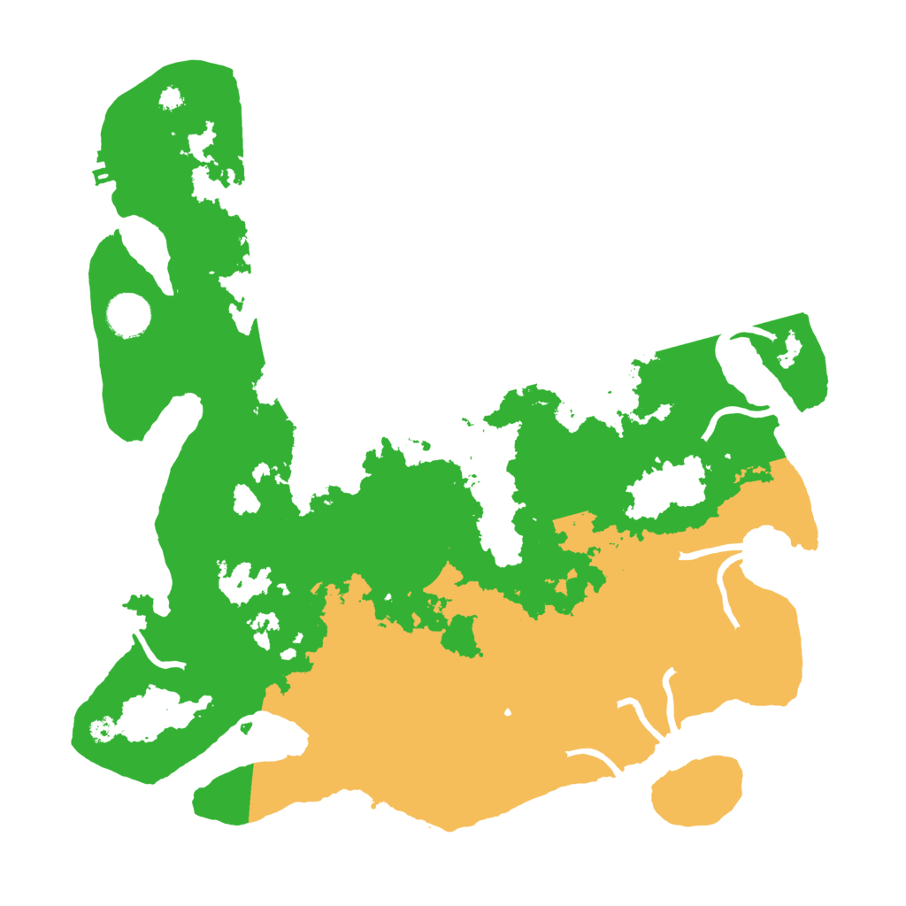 Biome Rust Map: Procedural Map, Size: 3615, Seed: 184657677