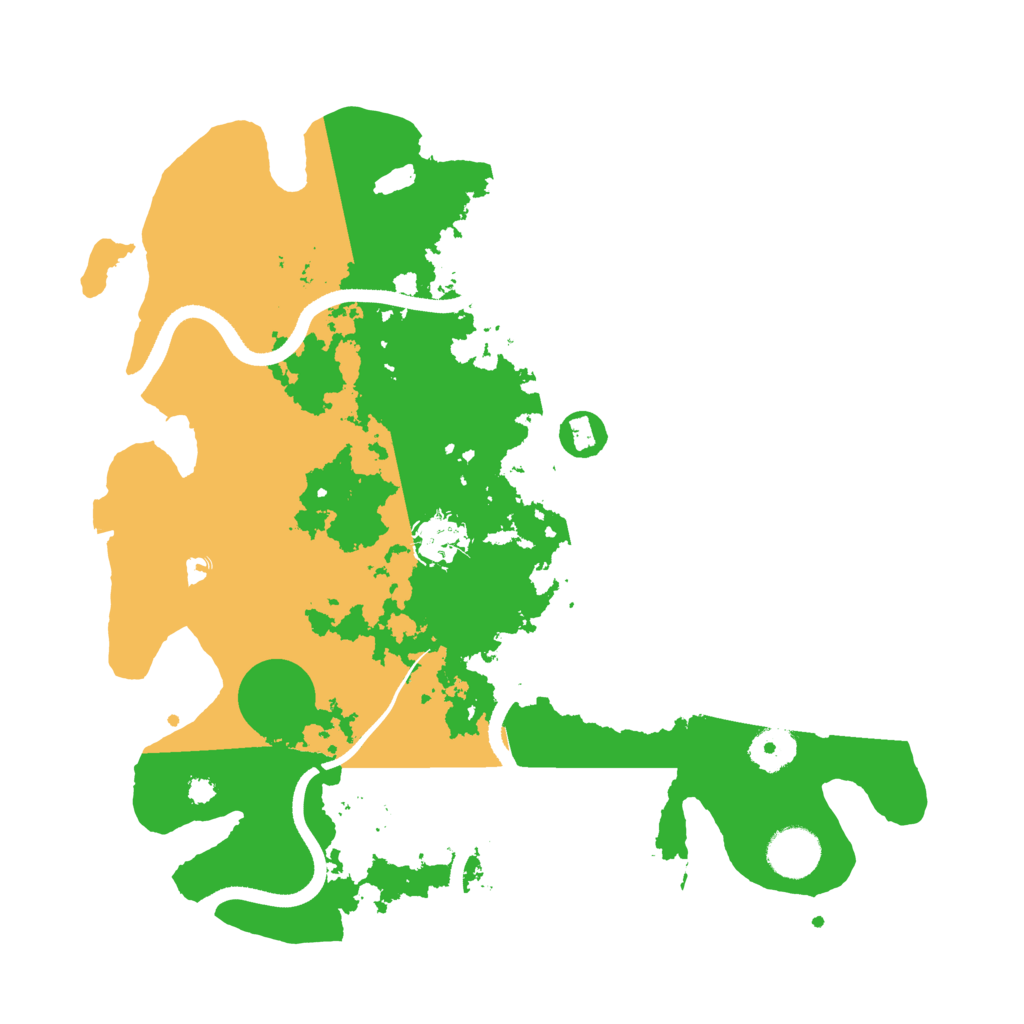 Biome Rust Map: Procedural Map, Size: 3500, Seed: 1159494133