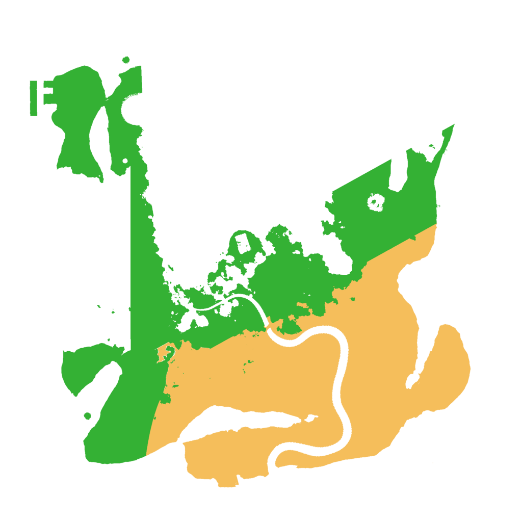 Biome Rust Map: Procedural Map, Size: 3000, Seed: 1446171865