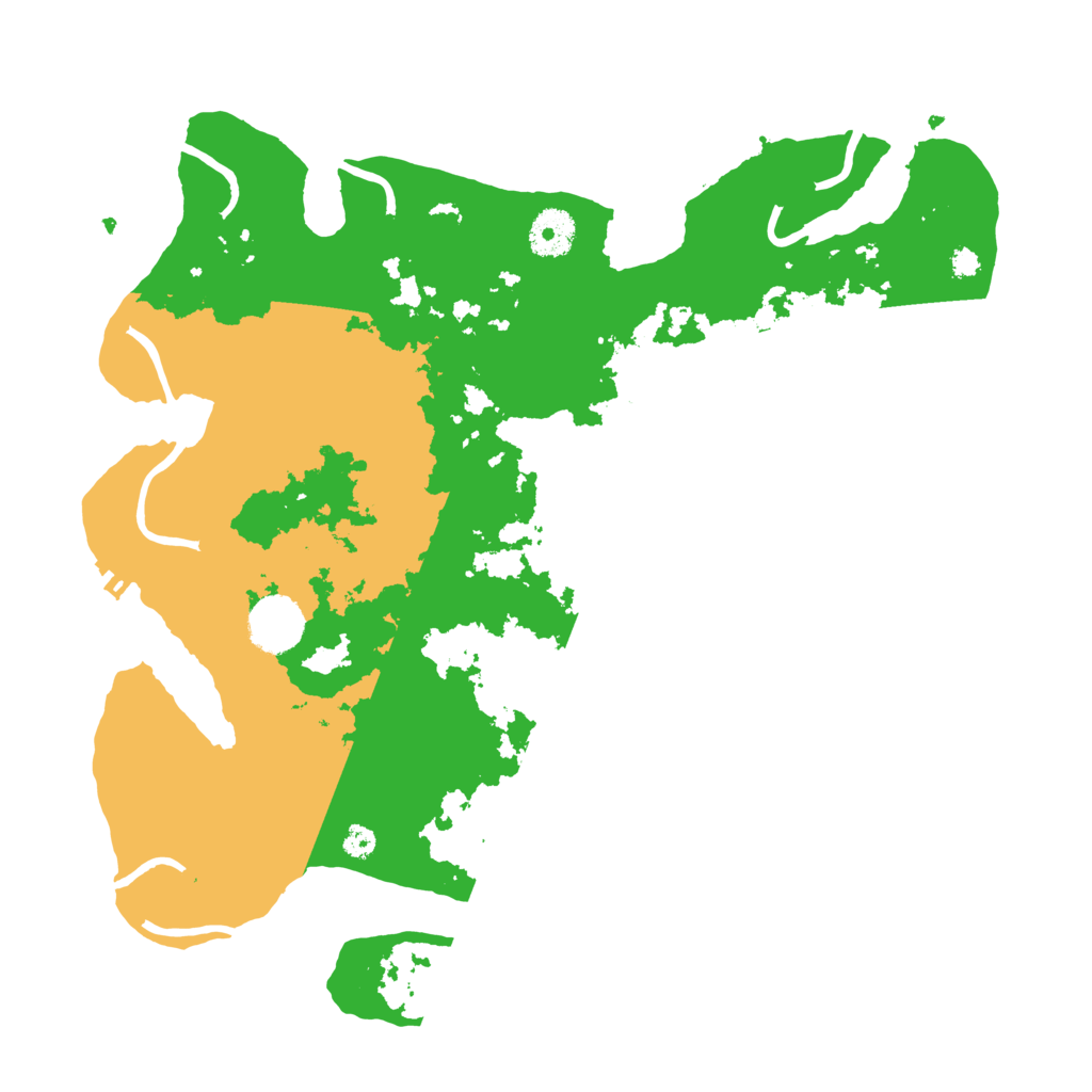 Biome Rust Map: Procedural Map, Size: 3500, Seed: 2123638929