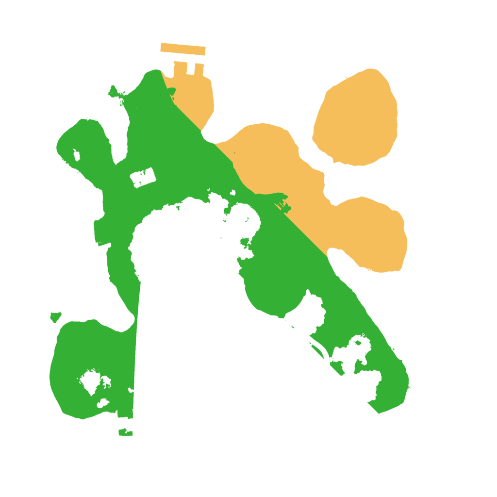 Biome Rust Map: Procedural Map, Size: 2250, Seed: 1552567167