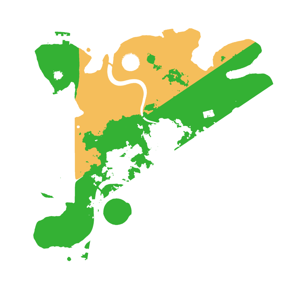 Biome Rust Map: Procedural Map, Size: 3000, Seed: 1864205379