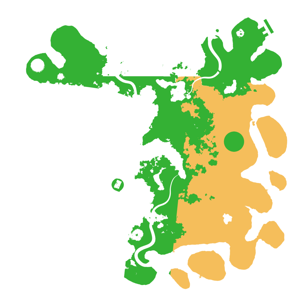 Biome Rust Map: Procedural Map, Size: 4000, Seed: 1471927220