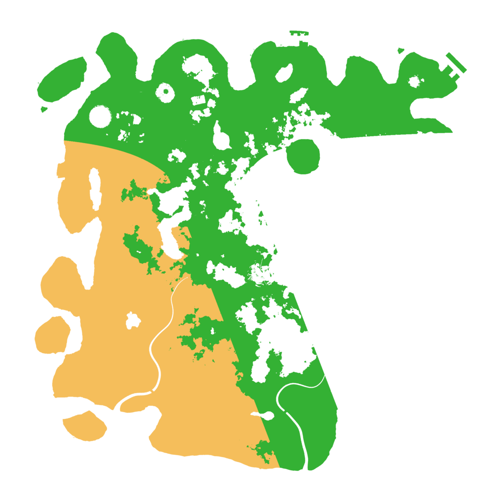 Biome Rust Map: Procedural Map, Size: 4000, Seed: 703168731