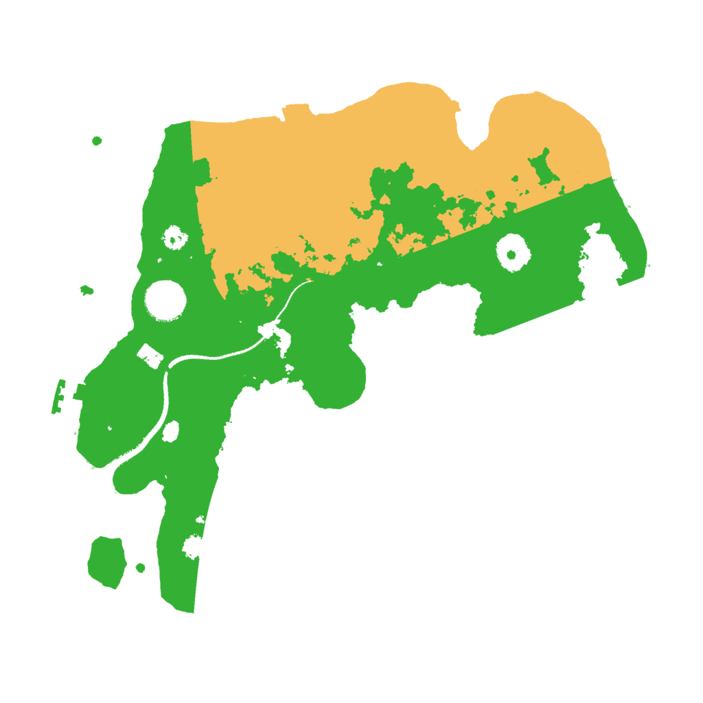 Biome Rust Map: Procedural Map, Size: 3035, Seed: 5682562