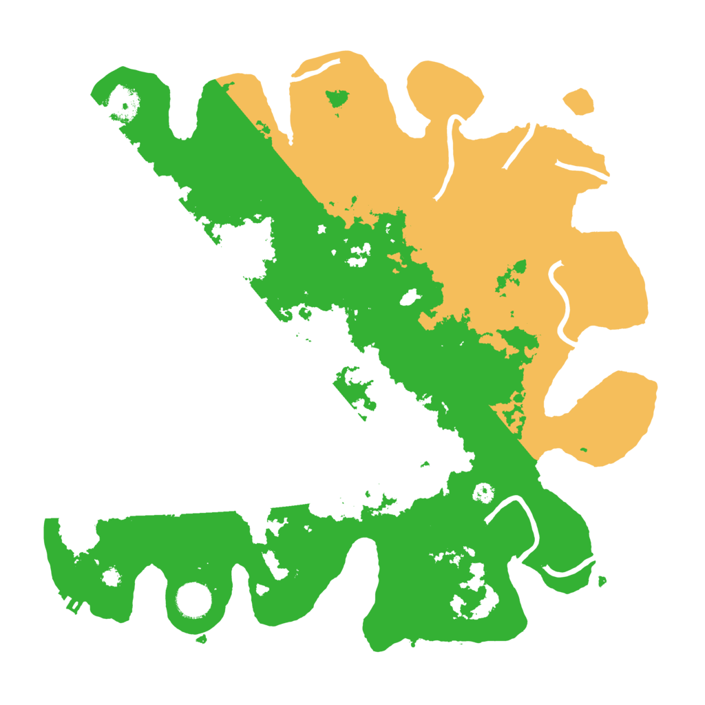 Biome Rust Map: Procedural Map, Size: 3500, Seed: 1084195651