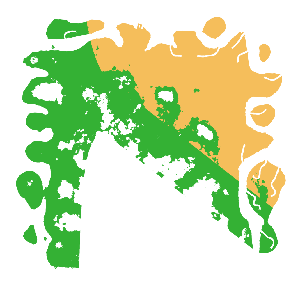 Biome Rust Map: Procedural Map, Size: 4250, Seed: 26682