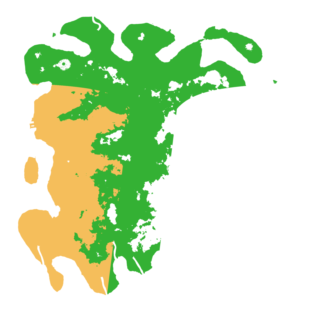 Biome Rust Map: Procedural Map, Size: 4000, Seed: 1345541594