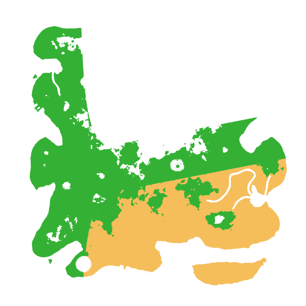 Biome Rust Map: Procedural Map, Size: 3500, Seed: 1003589788