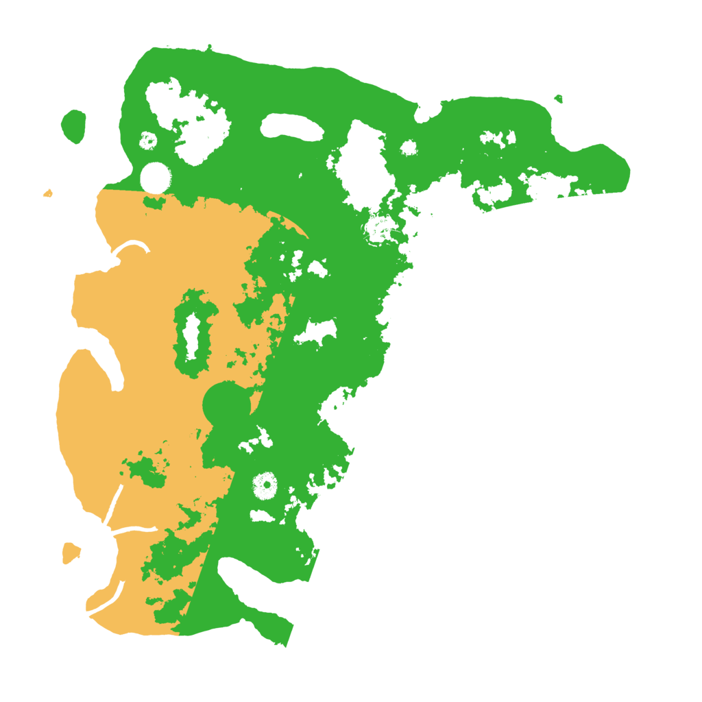 Biome Rust Map: Procedural Map, Size: 4000, Seed: 101983739