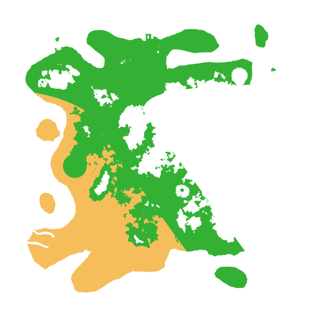 Biome Rust Map: Procedural Map, Size: 3500, Seed: 1878515