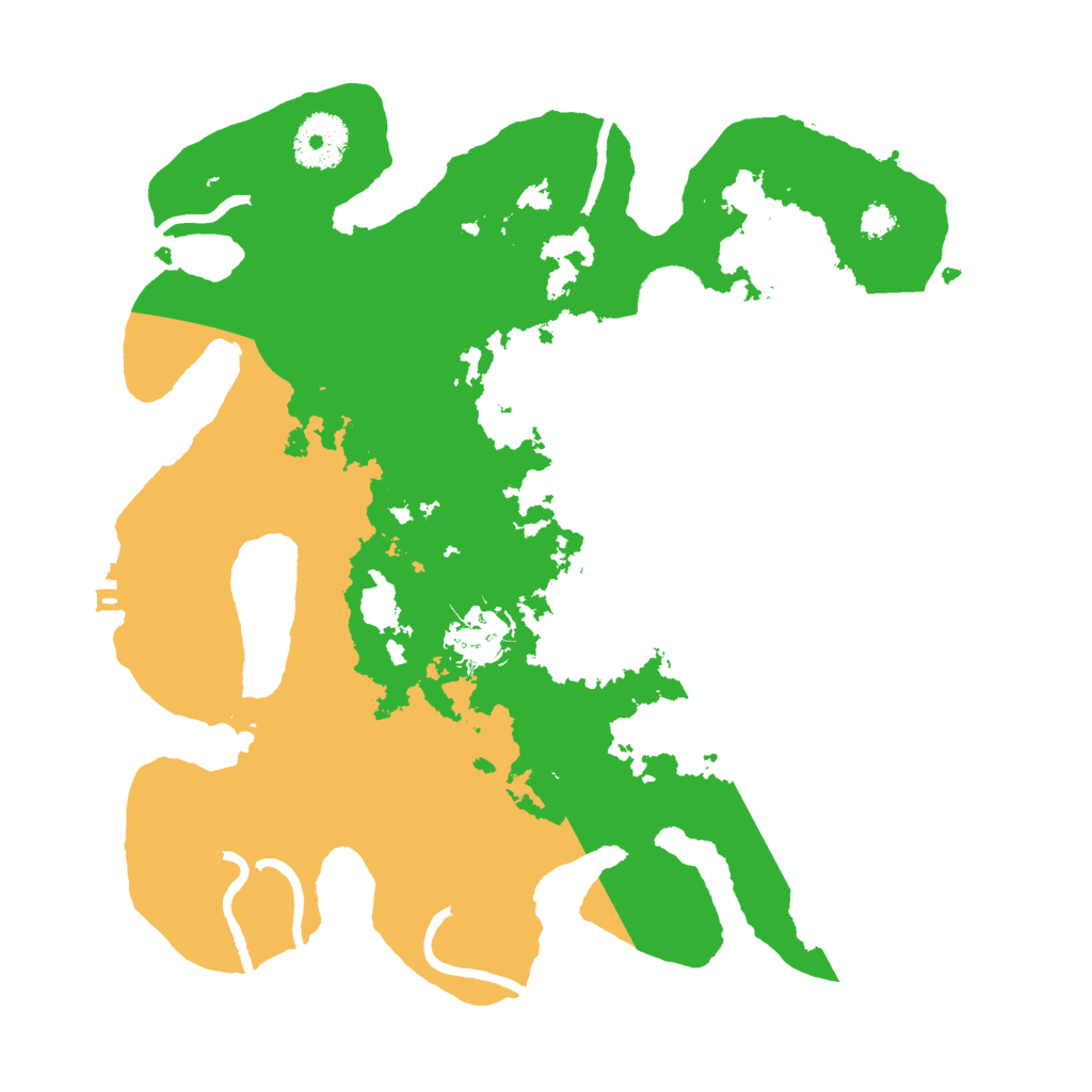 Biome Rust Map: Procedural Map, Size: 3000, Seed: 6195740