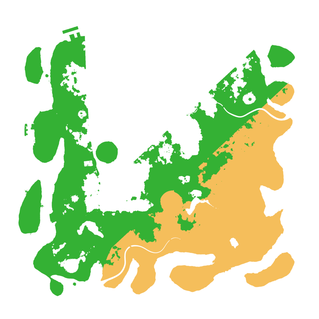 Biome Rust Map: Procedural Map, Size: 4000, Seed: 1635546706