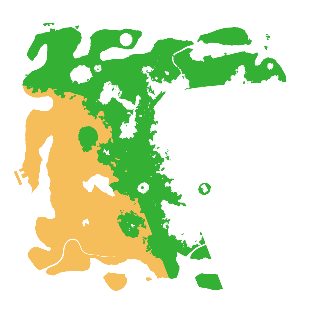 Biome Rust Map: Procedural Map, Size: 4250, Seed: 239221801