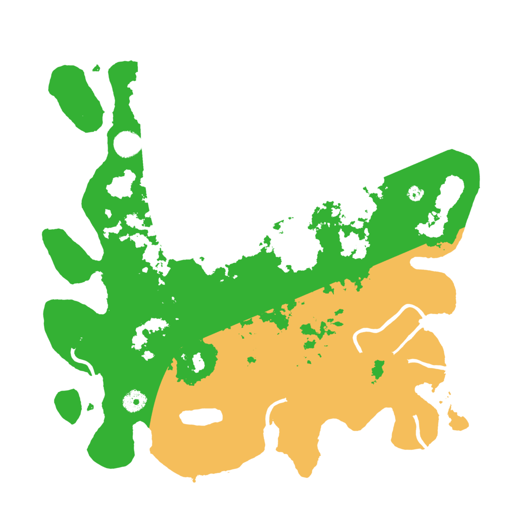 Biome Rust Map: Procedural Map, Size: 3500, Seed: 86224512