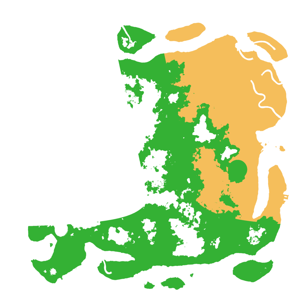 Biome Rust Map: Procedural Map, Size: 4250, Seed: 871511346