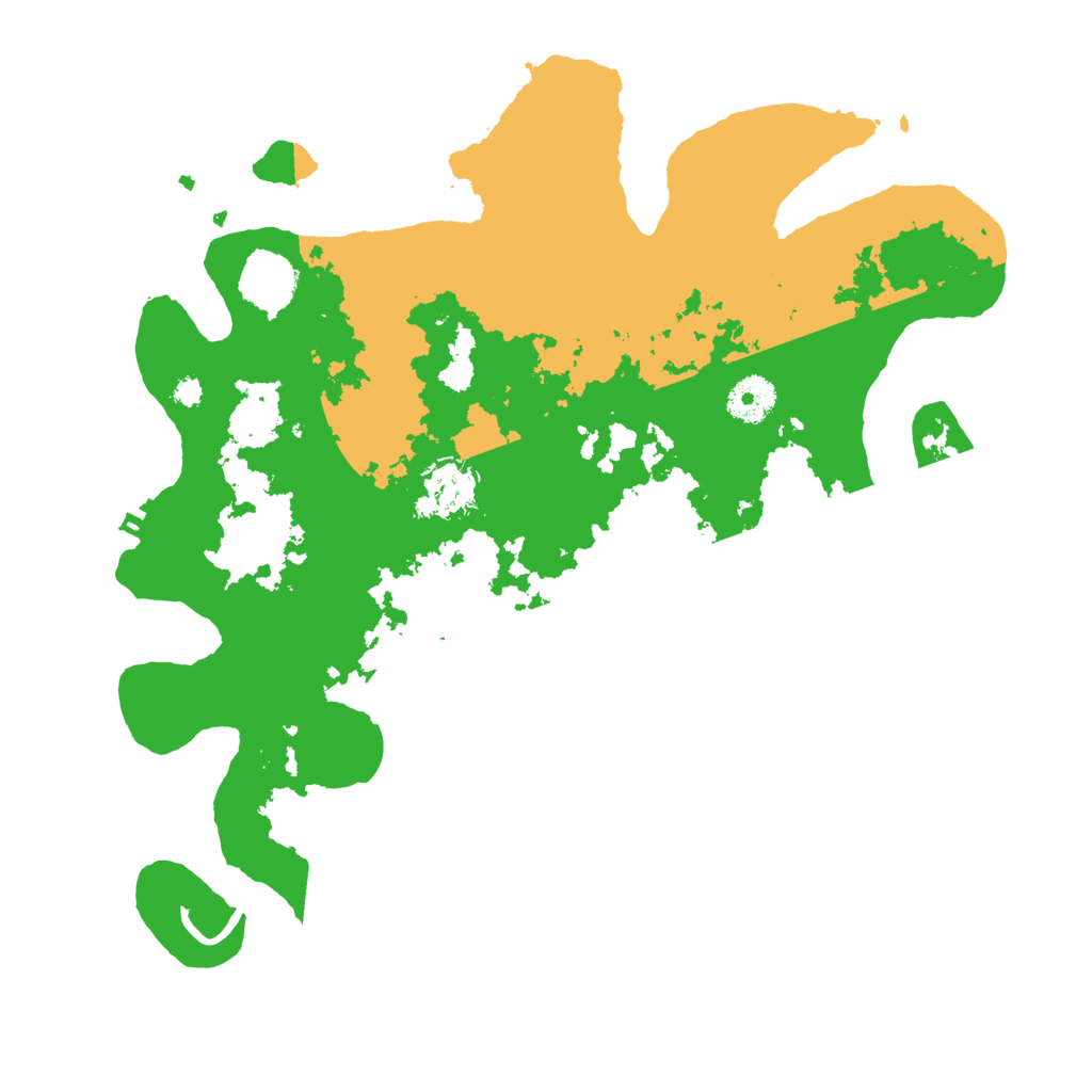 Biome Rust Map: Procedural Map, Size: 3500, Seed: 54271619