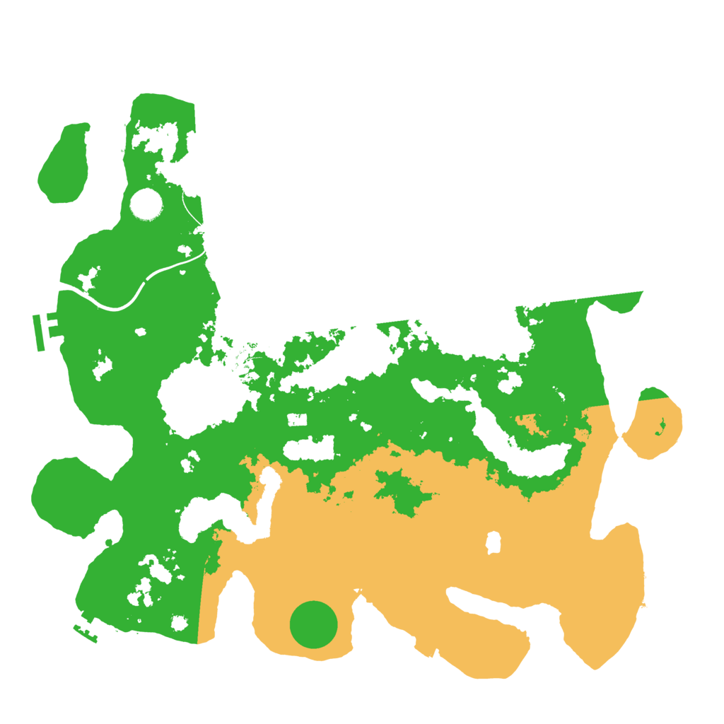 Biome Rust Map: Procedural Map, Size: 4000, Seed: 26996642