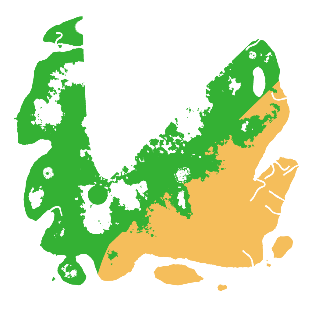 Biome Rust Map: Procedural Map, Size: 4250, Seed: 617199064