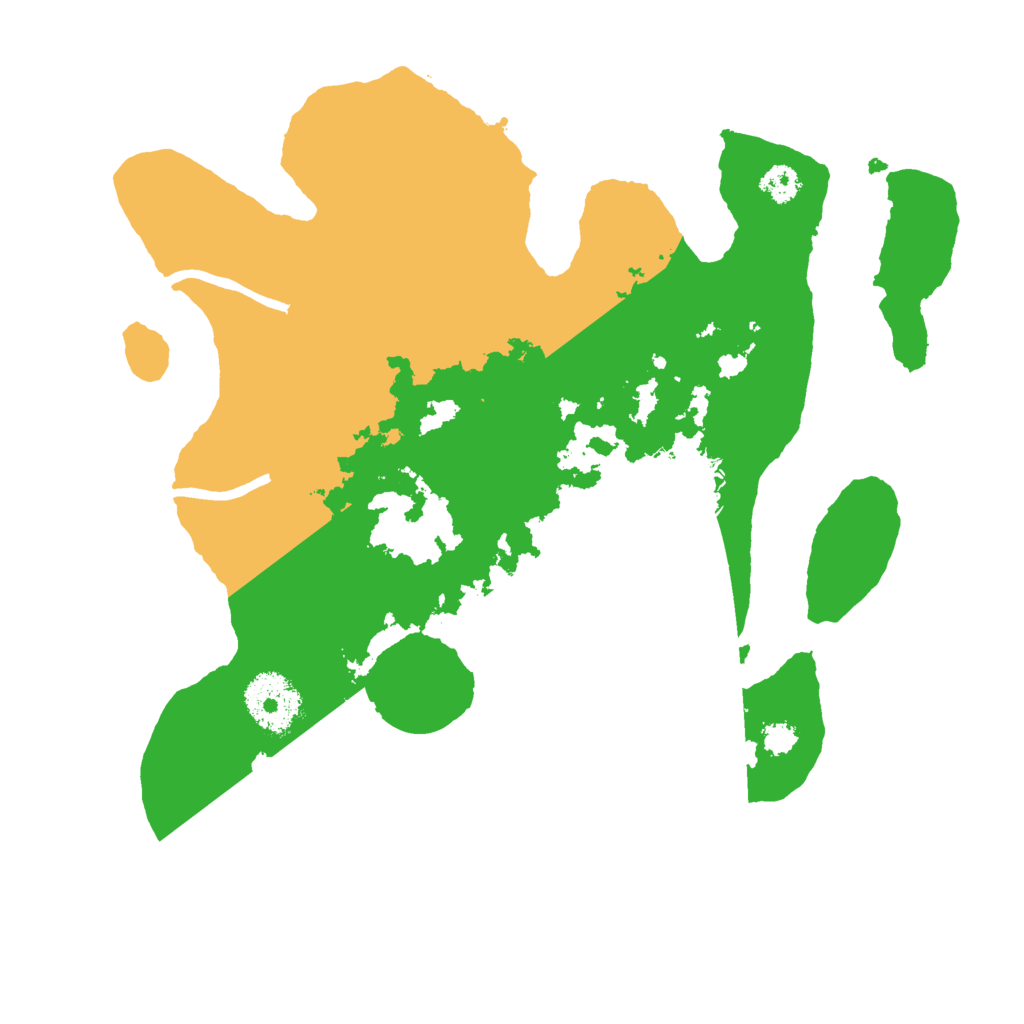 Biome Rust Map: Procedural Map, Size: 2800, Seed: 2007631046