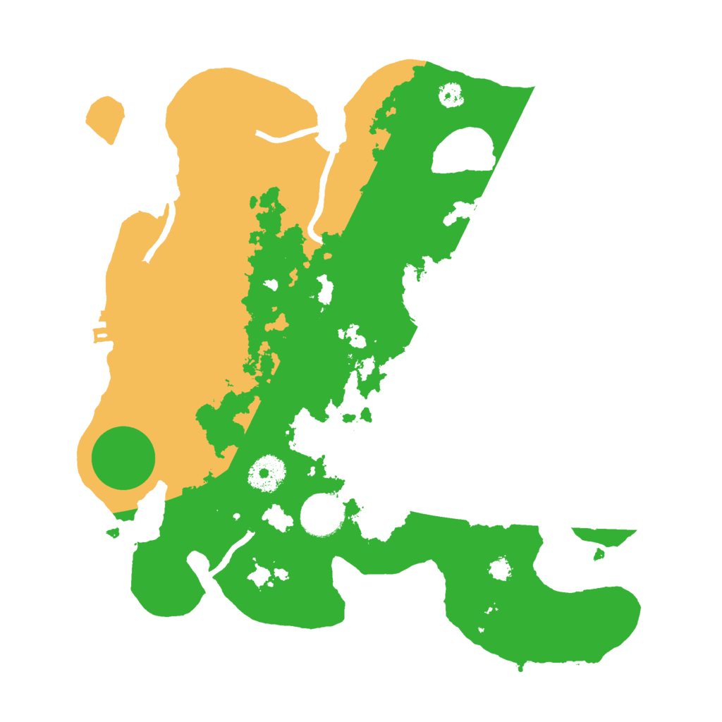 Biome Rust Map: Procedural Map, Size: 3000, Seed: 266304617
