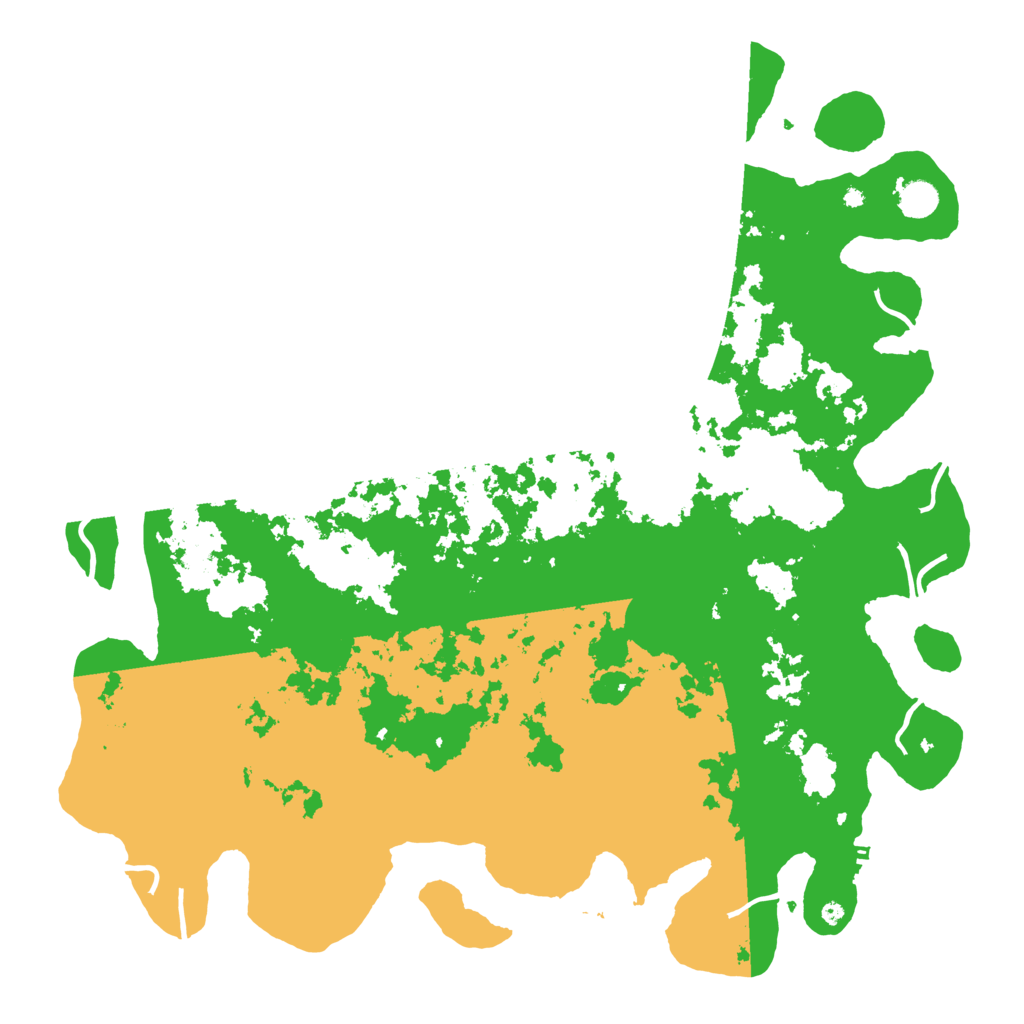Biome Rust Map: Procedural Map, Size: 4800, Seed: 232457516