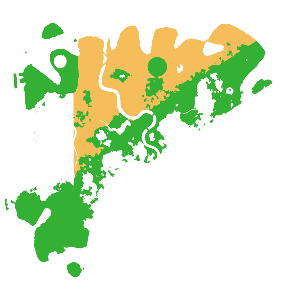 Biome Rust Map: Procedural Map, Size: 4000, Seed: 387335