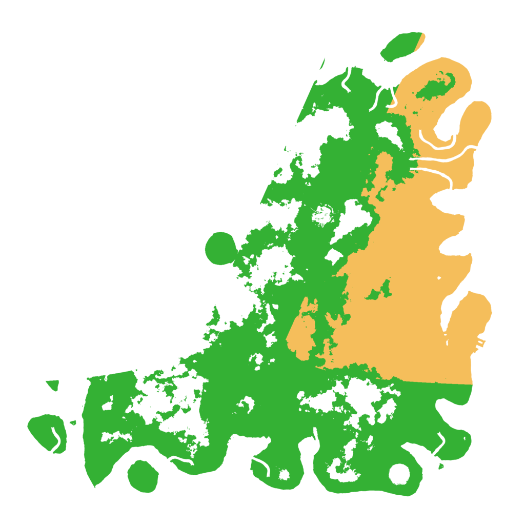 Biome Rust Map: Procedural Map, Size: 4500, Seed: 216389343
