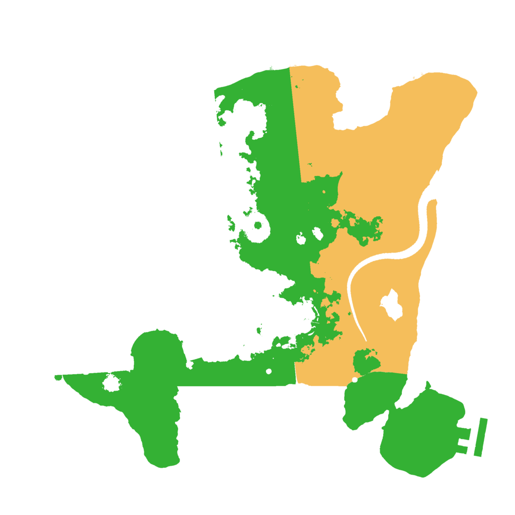 Biome Rust Map: Procedural Map, Size: 2700, Seed: 3462461