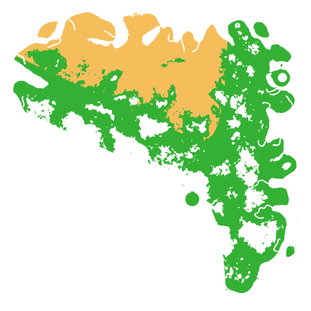 Biome Rust Map: Procedural Map, Size: 6000, Seed: 2012023