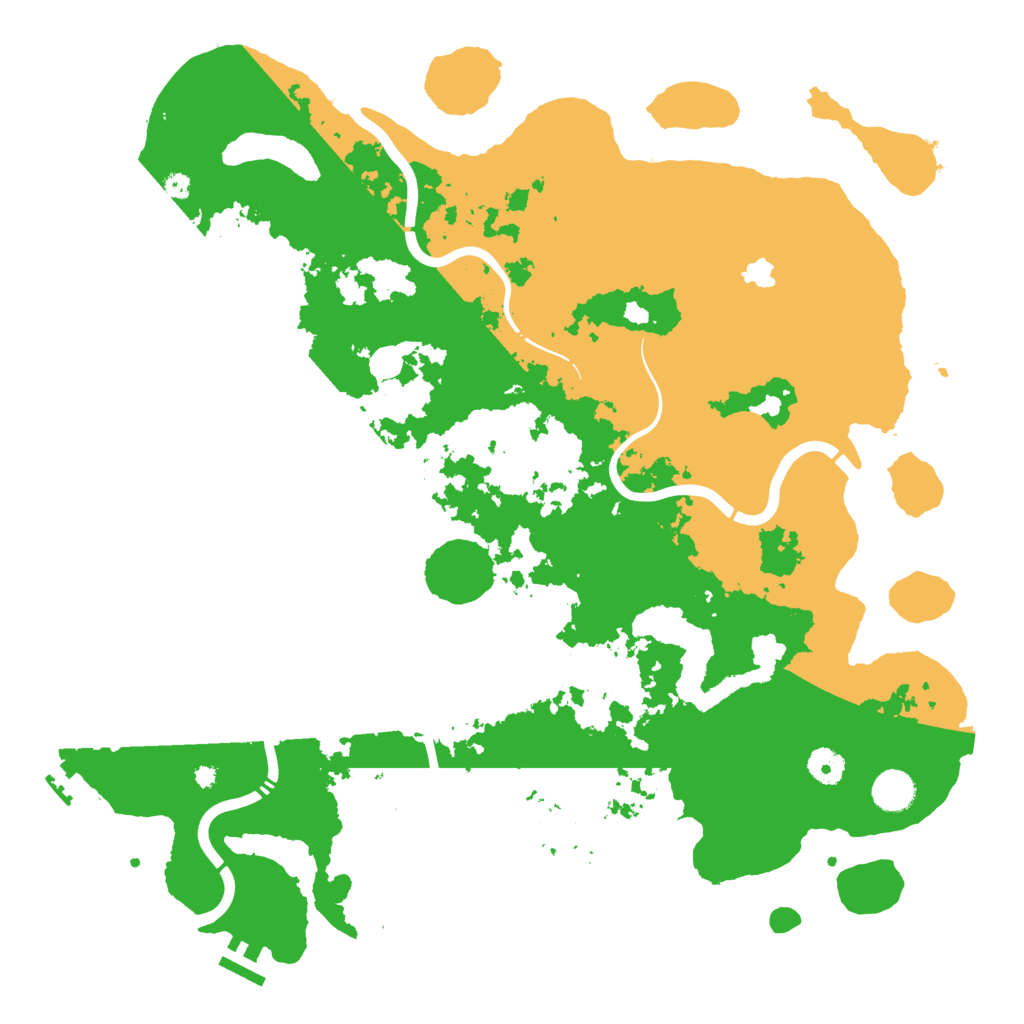 Biome Rust Map: Procedural Map, Size: 4250, Seed: 481497643