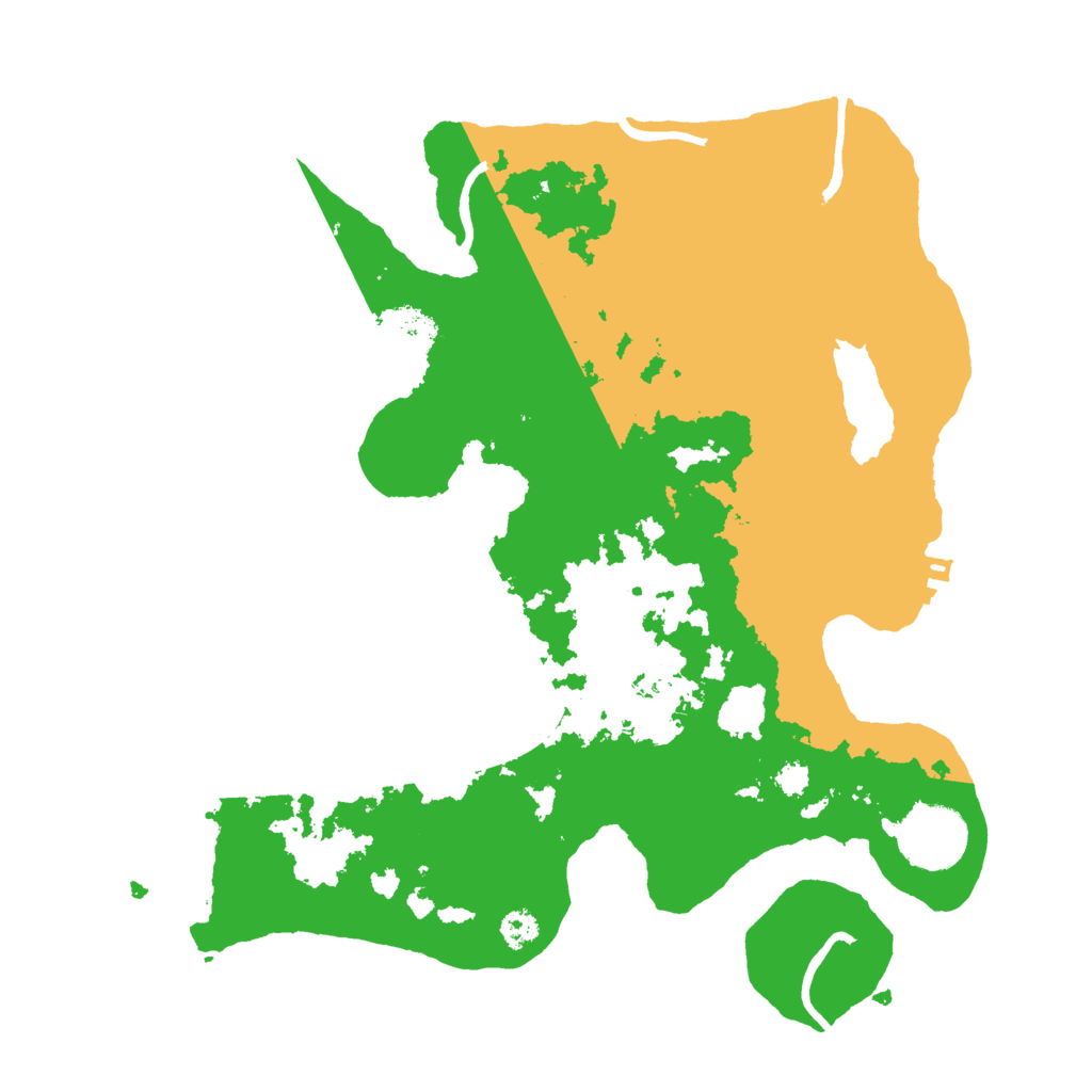 Biome Rust Map: Procedural Map, Size: 3000, Seed: 17032