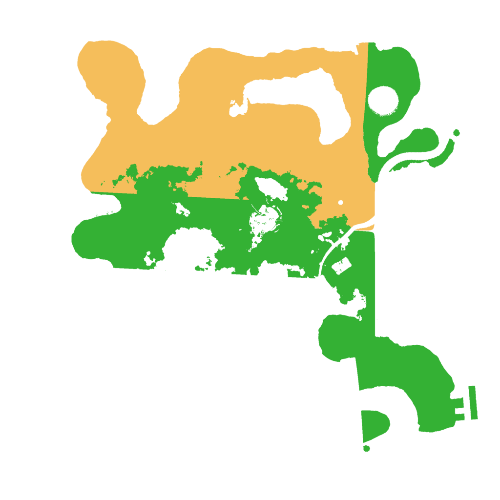 Biome Rust Map: Procedural Map, Size: 3000, Seed: 1091545757