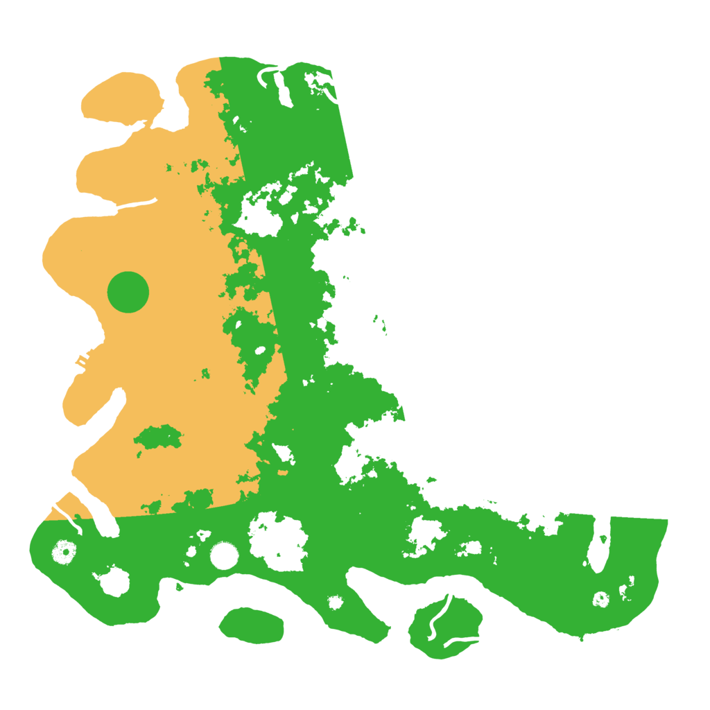 Biome Rust Map: Procedural Map, Size: 4500, Seed: 456927972