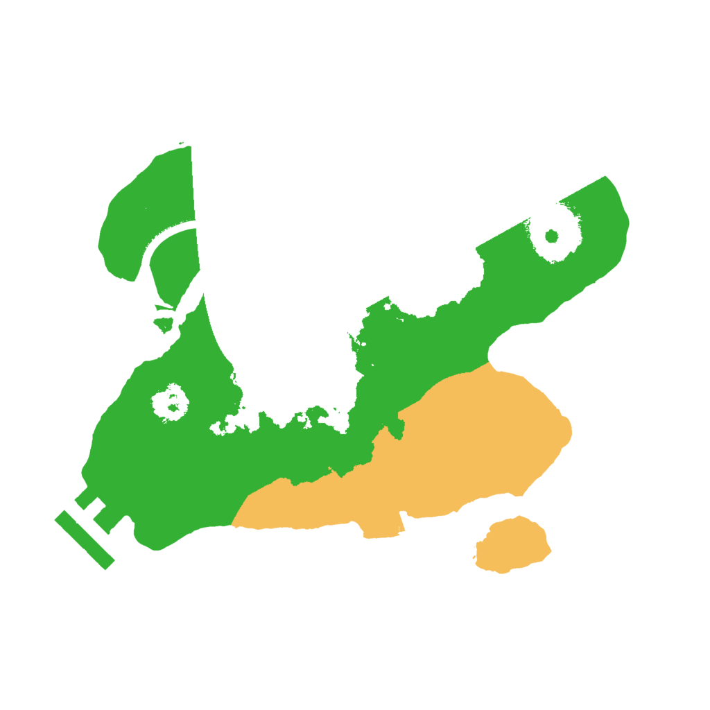 Biome Rust Map: Procedural Map, Size: 2000, Seed: 37789923