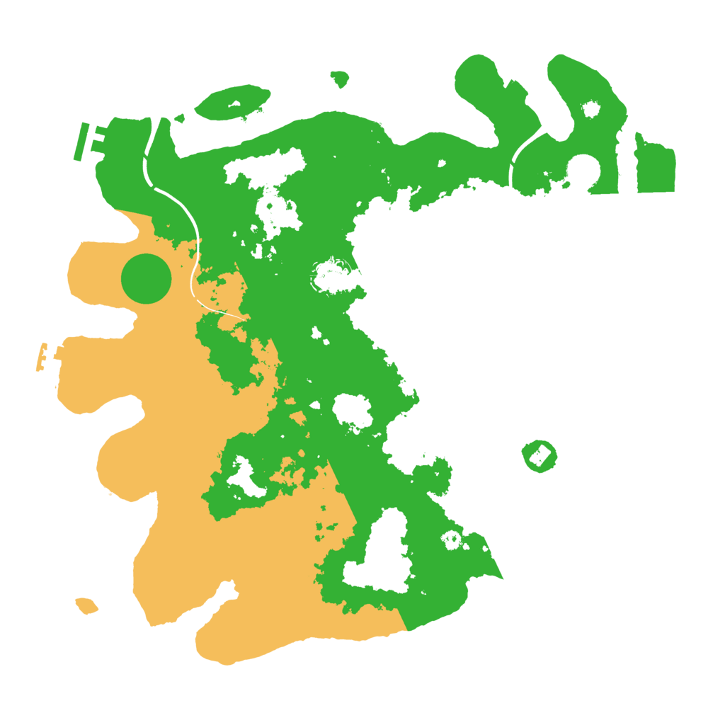 Biome Rust Map: Procedural Map, Size: 3800, Seed: 927836
