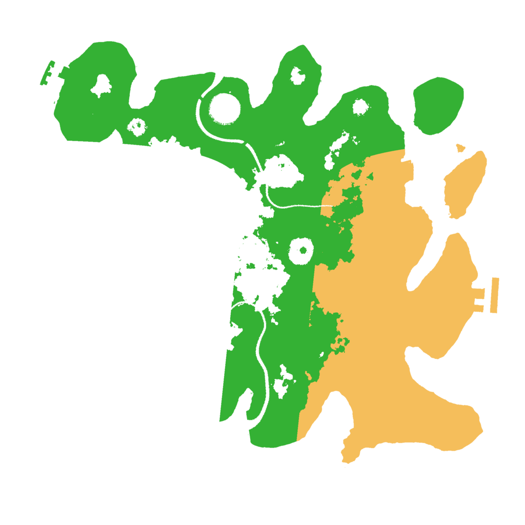 Biome Rust Map: Procedural Map, Size: 3000, Seed: 2450769
