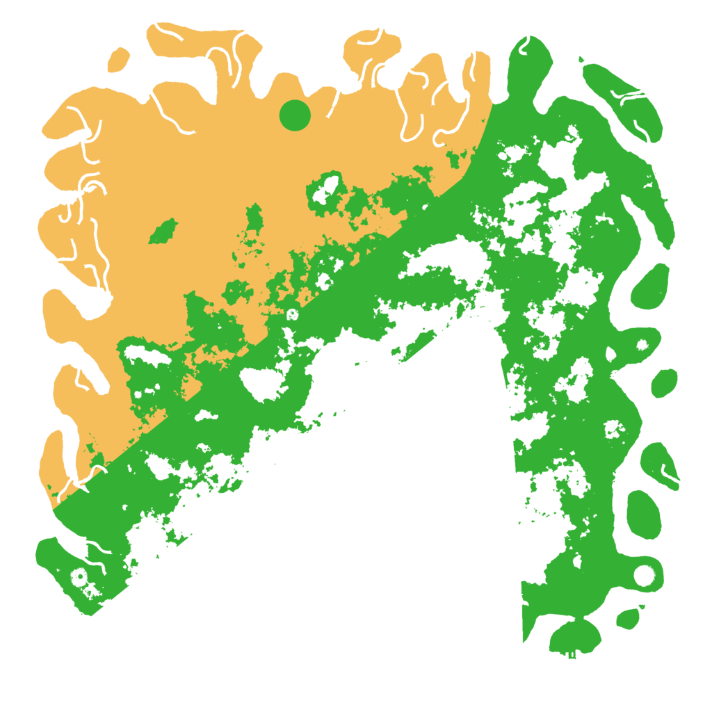 Biome Rust Map: Procedural Map, Size: 6000, Seed: 384837029