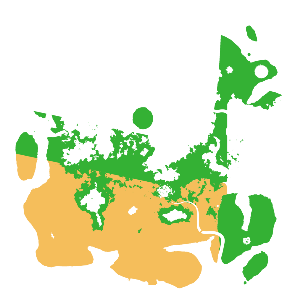 Biome Rust Map: Procedural Map, Size: 4000, Seed: 739536773