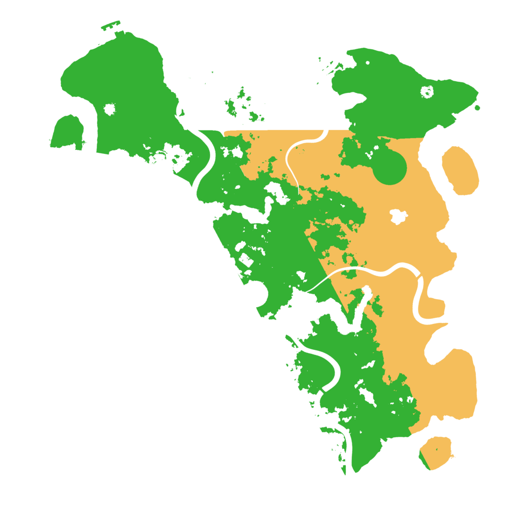 Biome Rust Map: Procedural Map, Size: 4000, Seed: 1612831801