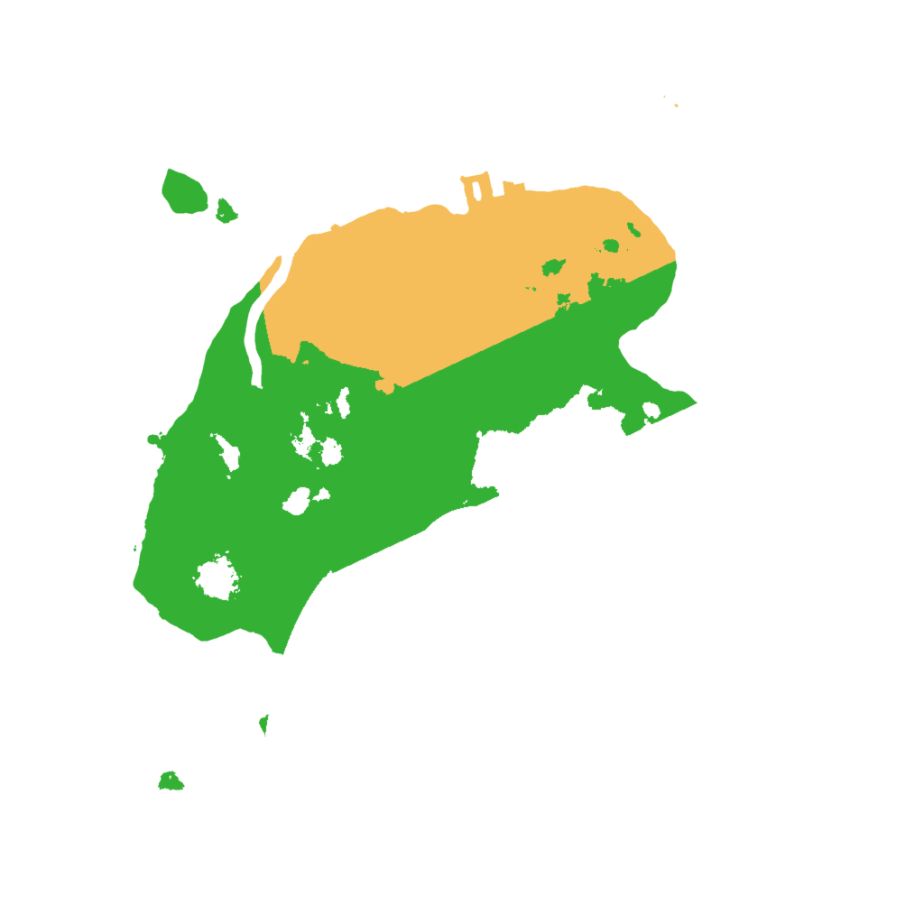 Biome Rust Map: Procedural Map, Size: 2000, Seed: 412653178