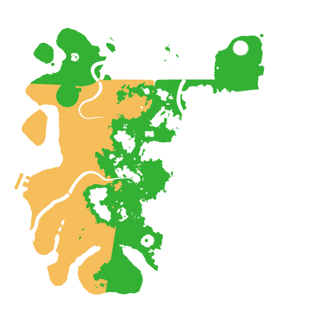 Biome Rust Map: Procedural Map, Size: 3800, Seed: 1571657126