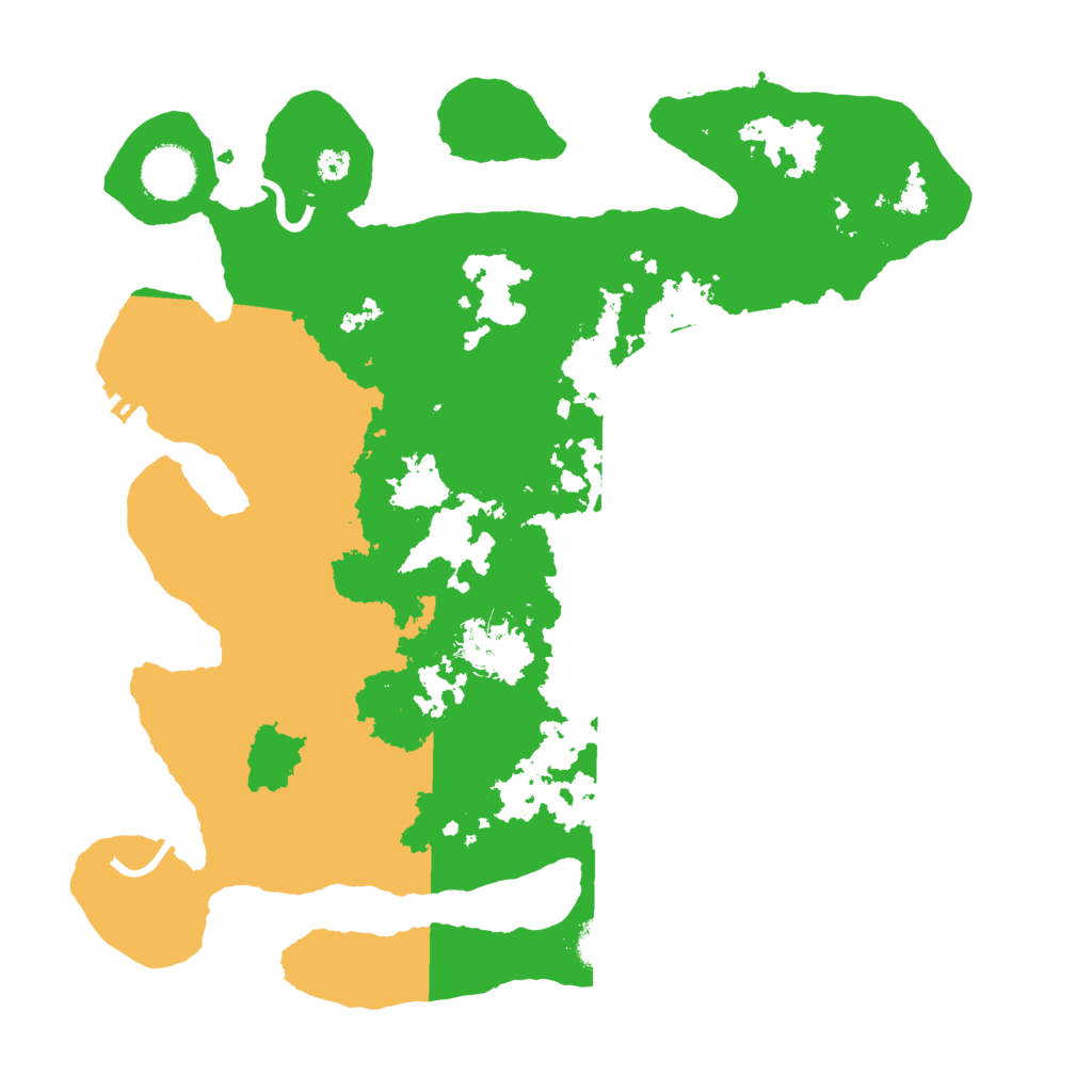 Biome Rust Map: Procedural Map, Size: 3500, Seed: 2285993
