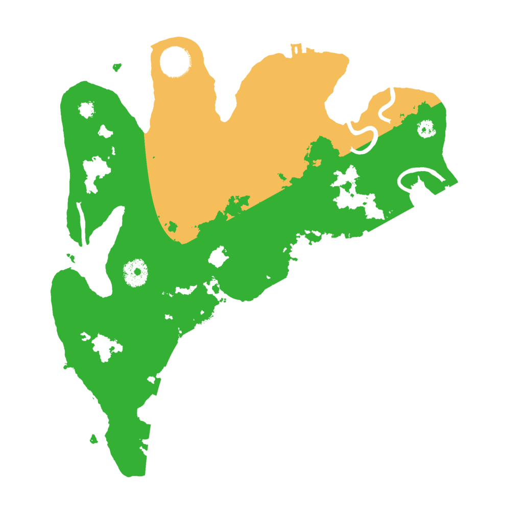 Biome Rust Map: Procedural Map, Size: 3000, Seed: 336043168