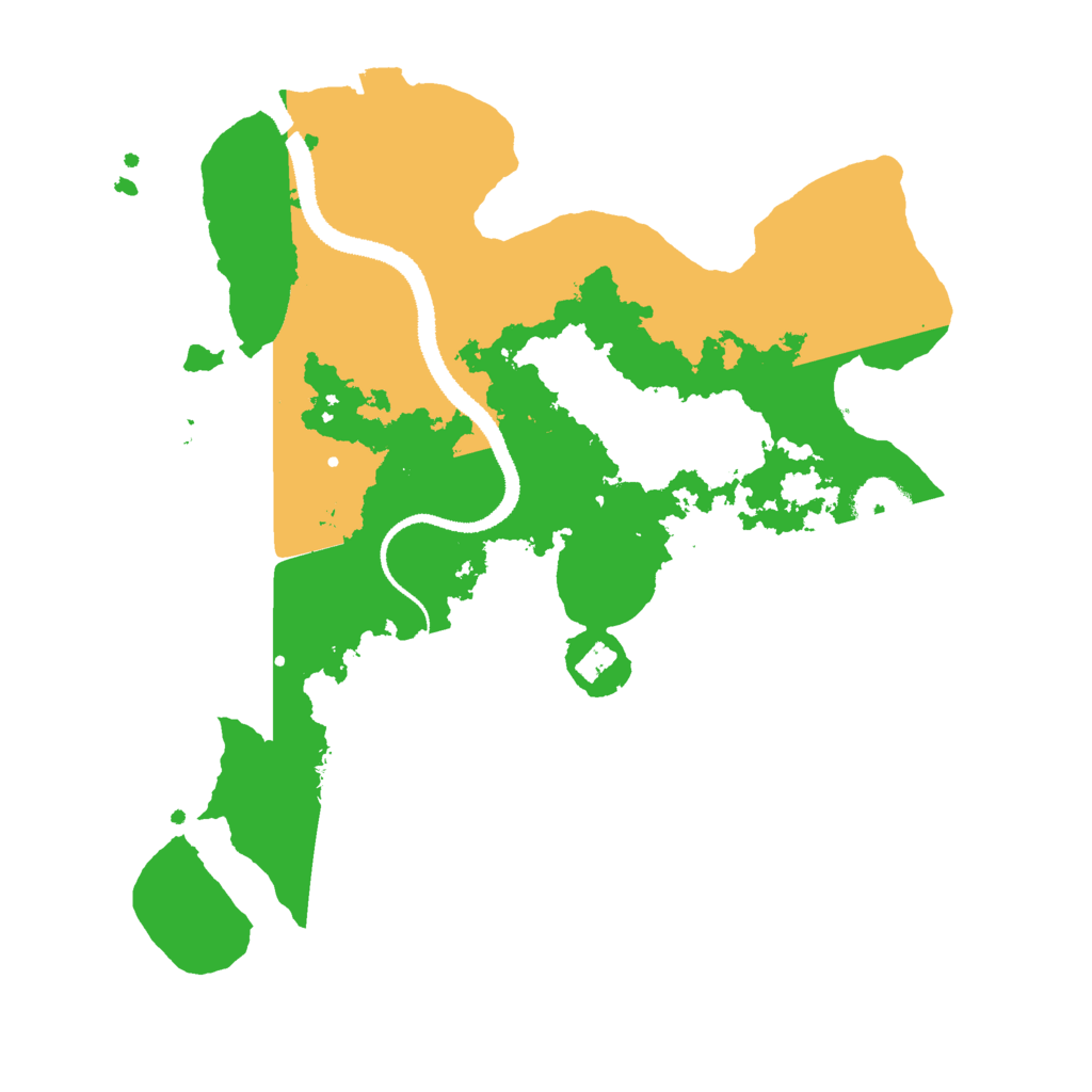 Biome Rust Map: Procedural Map, Size: 3000, Seed: 2137648389