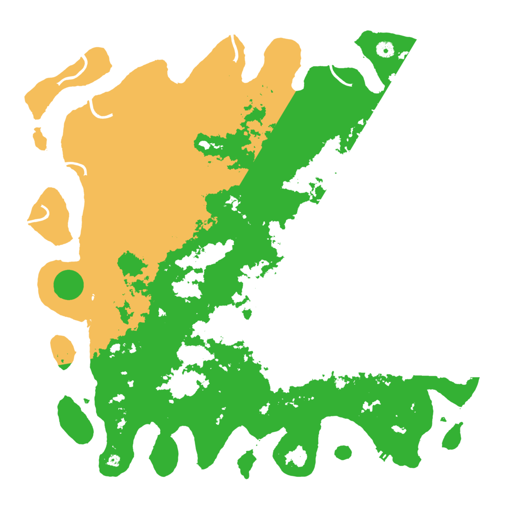 Biome Rust Map: Procedural Map, Size: 4500, Seed: 1982830426