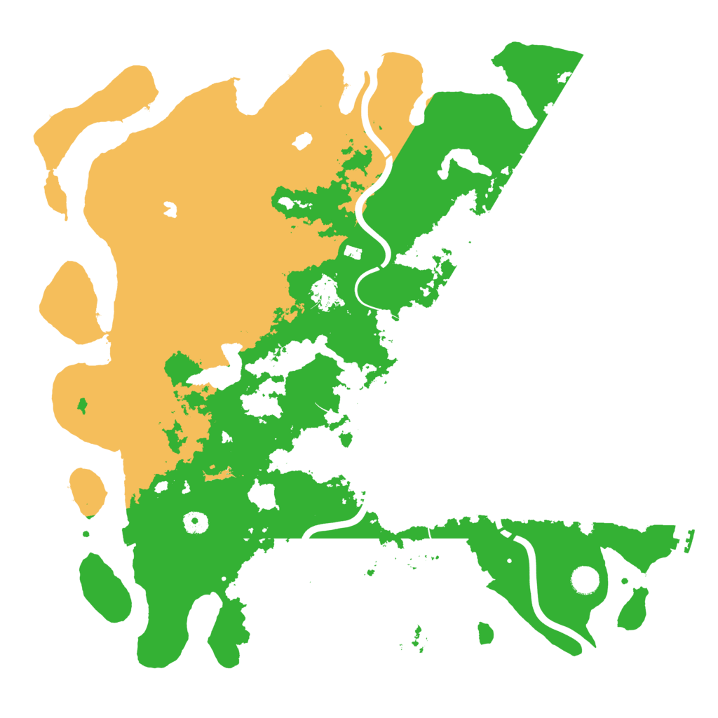 Biome Rust Map: Procedural Map, Size: 4500, Seed: 1982830426