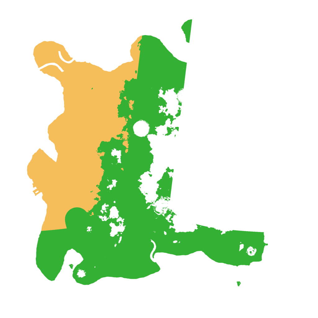 Biome Rust Map: Procedural Map, Size: 3500, Seed: 82671899