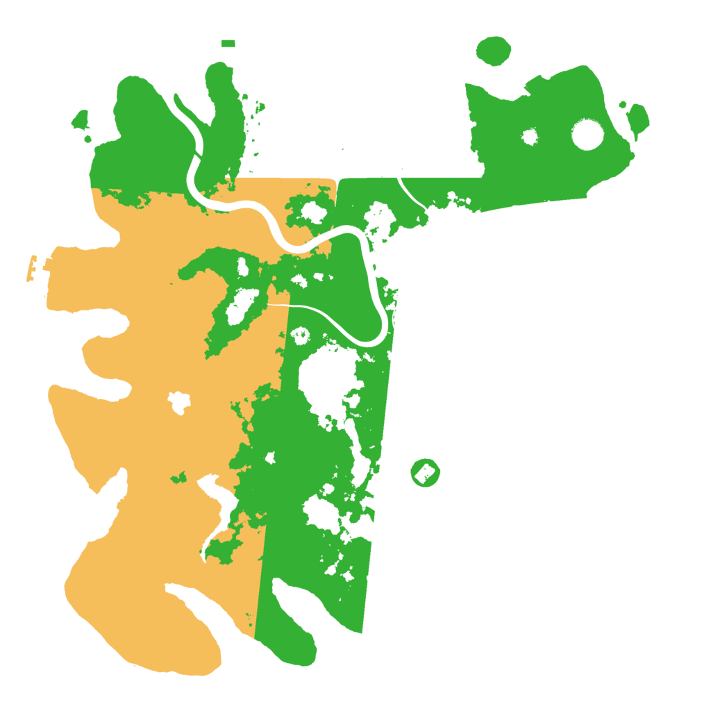 Biome Rust Map: Procedural Map, Size: 4000, Seed: 79356197