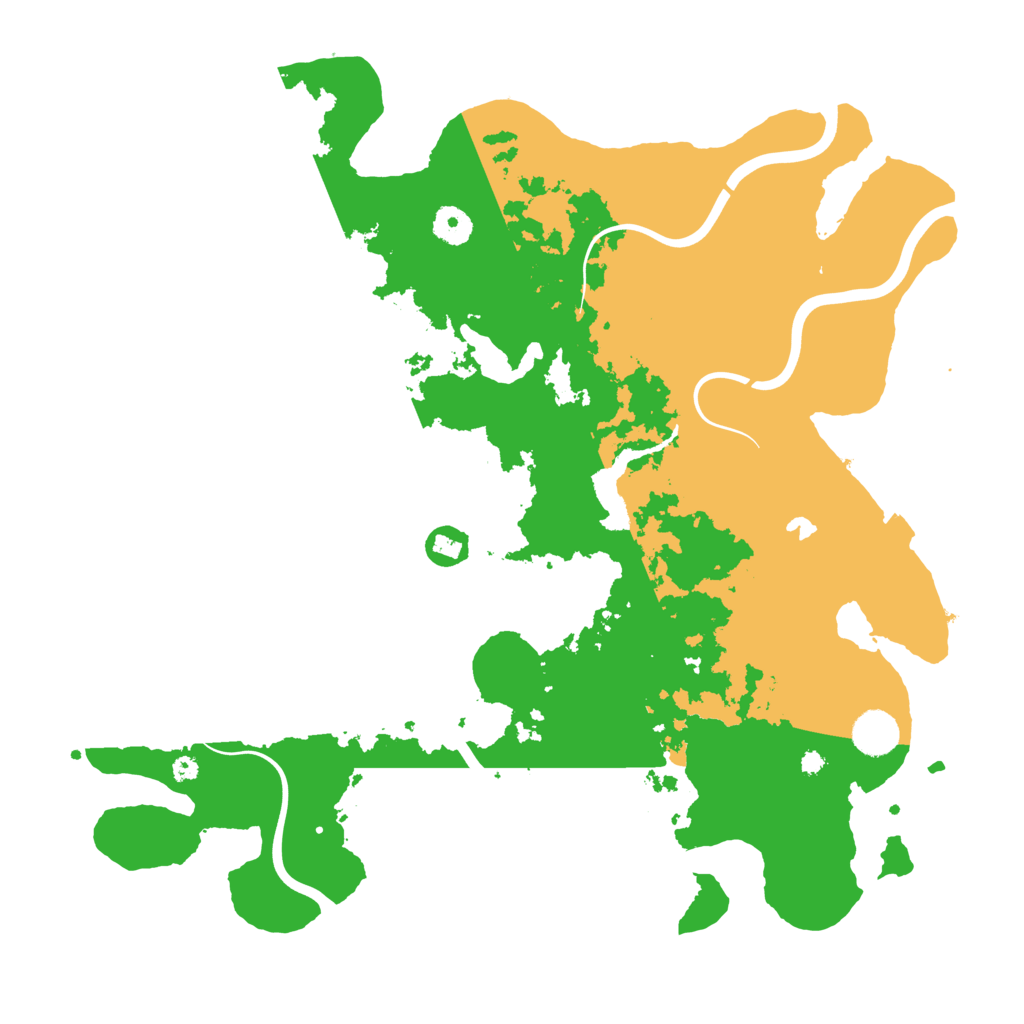Biome Rust Map: Procedural Map, Size: 4000, Seed: 5748367